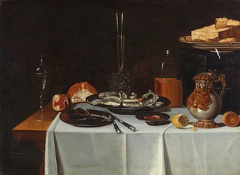 Banketje met haring en pronkstukken